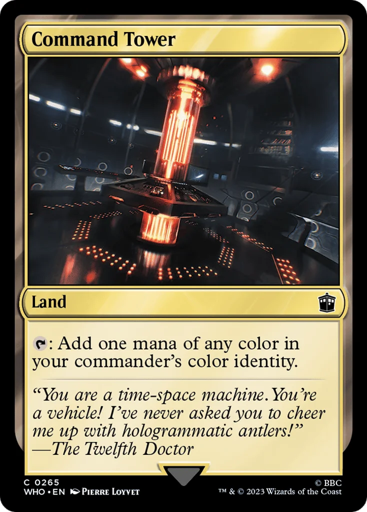 Command Tower · Doctor Who