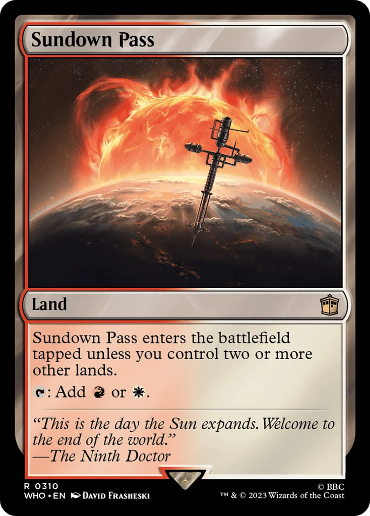 Sundown Pass · Doctor Who