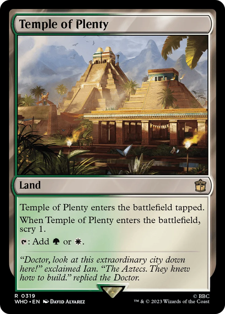 Temple of Plenty · Doctor Who