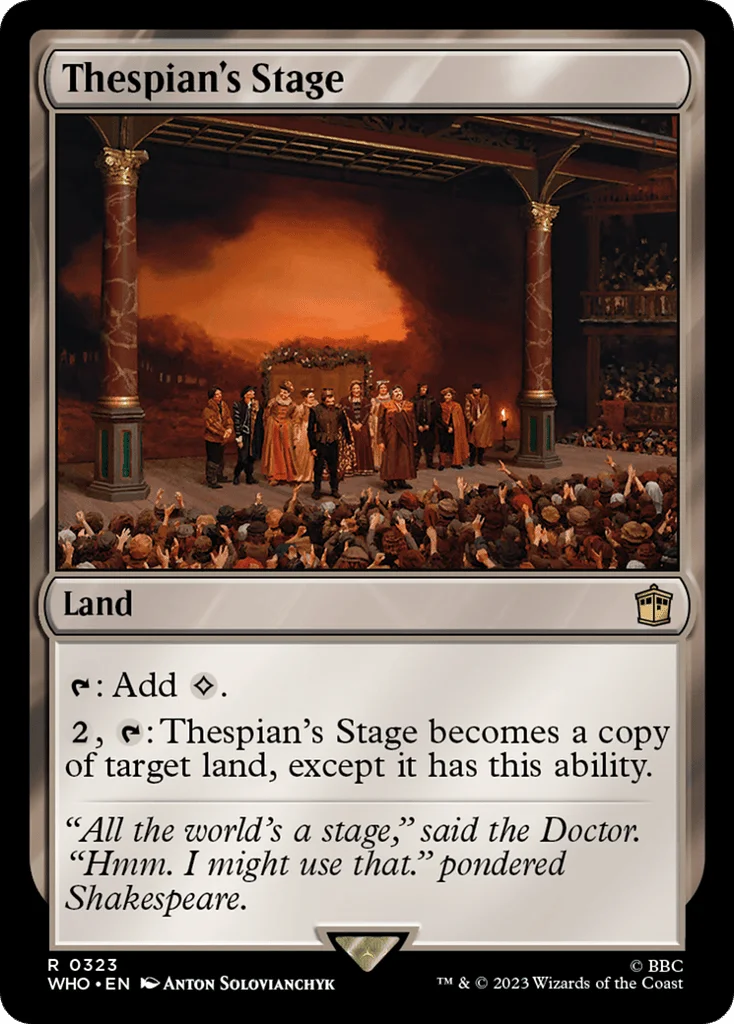 Thespian's Stage · Doctor Who