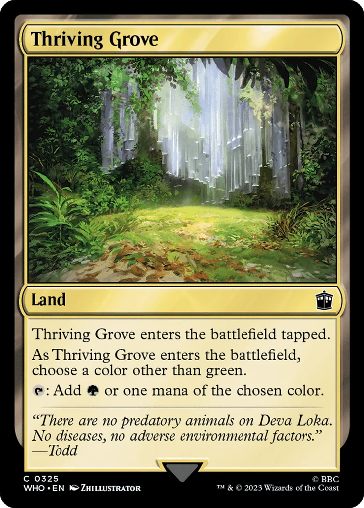 Thriving Grove · Doctor Who