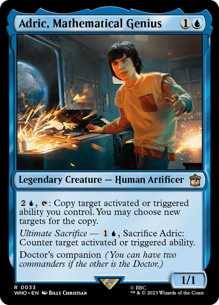 Adric, Mathematical Genius · Doctor Who