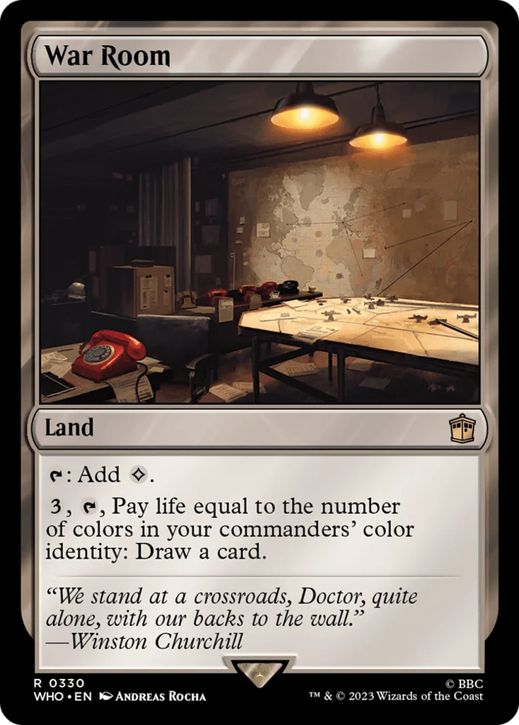 War Room · Doctor Who