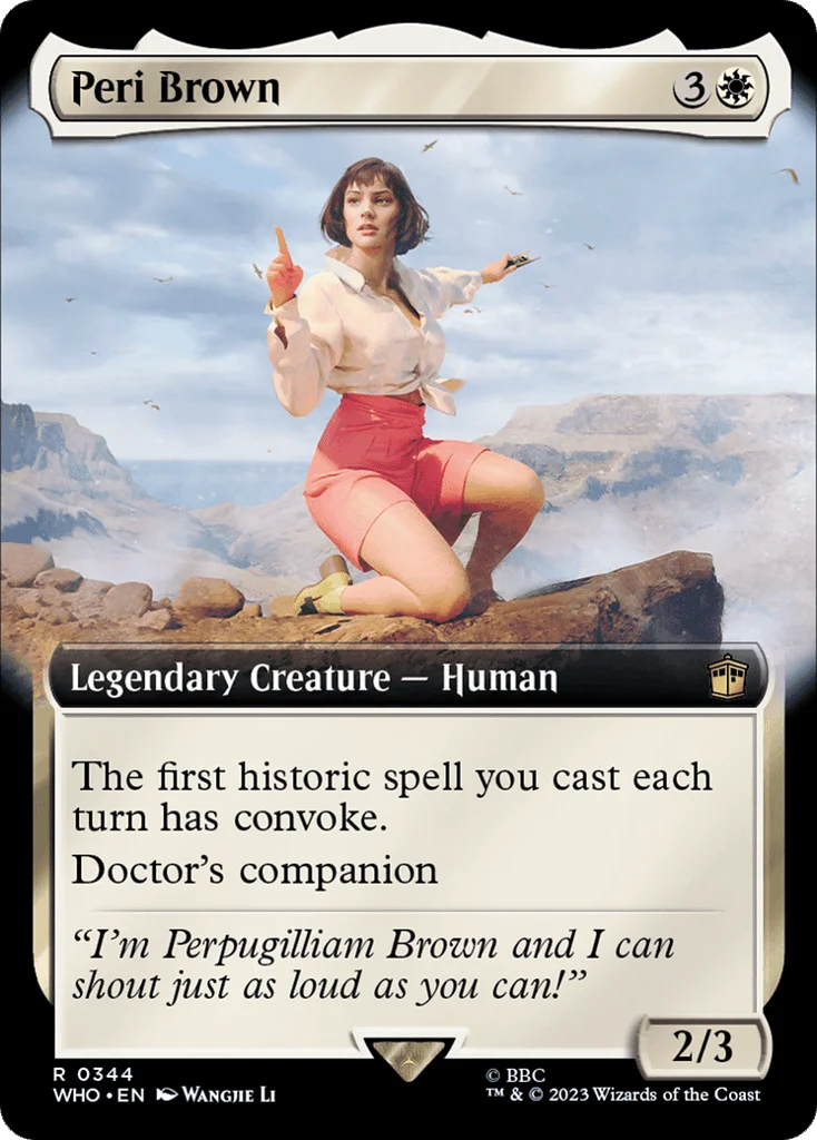 Peri Brown · Doctor Who