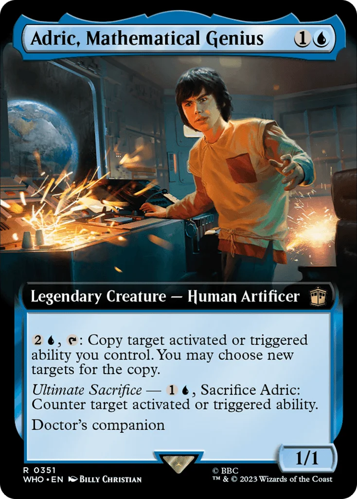 Adric, Mathematical Genius · Doctor Who