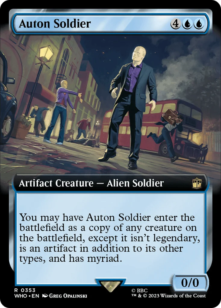 Auton Soldier · Doctor Who