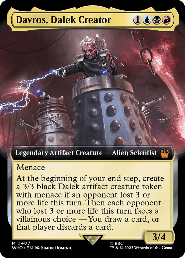 Davros, Dalek Creator · Doctor Who