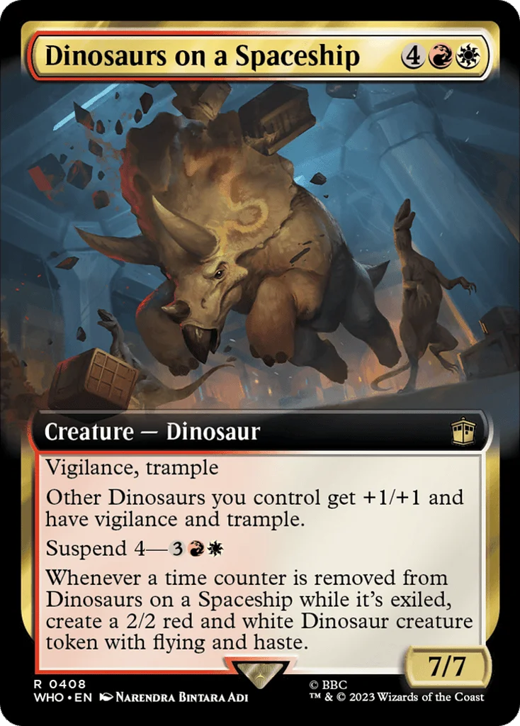 Dinosaurs on a Spaceship · Doctor Who