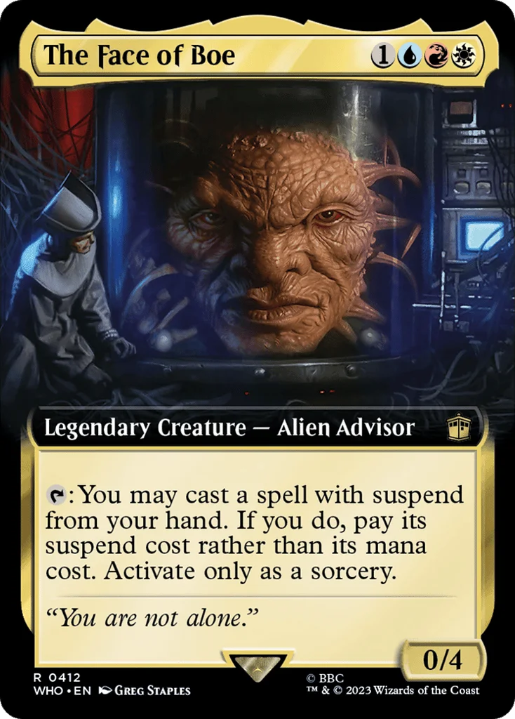 The Face of Boe · Doctor Who