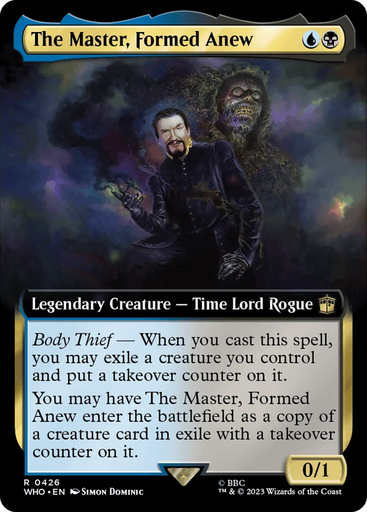 The Master, Formed Anew · Doctor Who