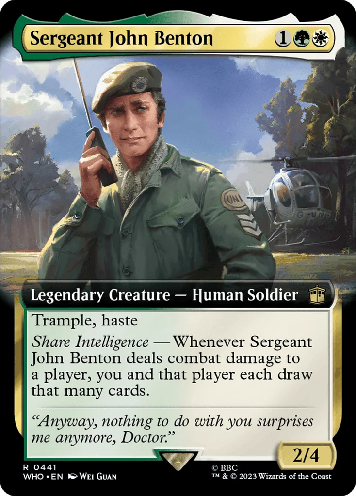Sergeant John Benton · Doctor Who