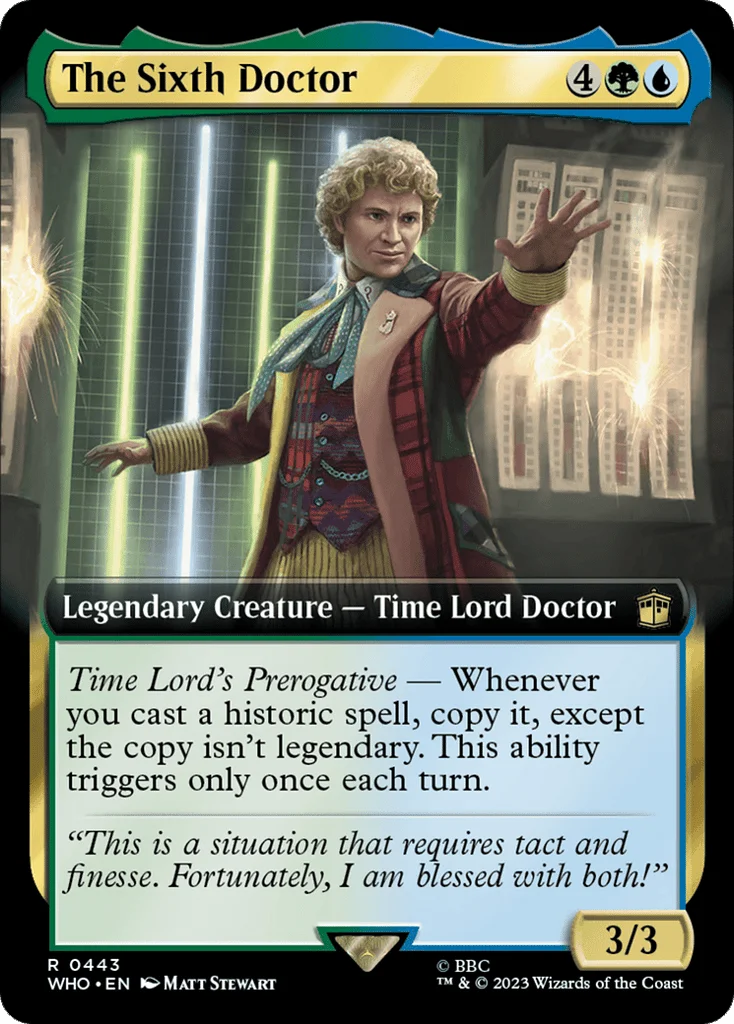 The Sixth Doctor · Doctor Who