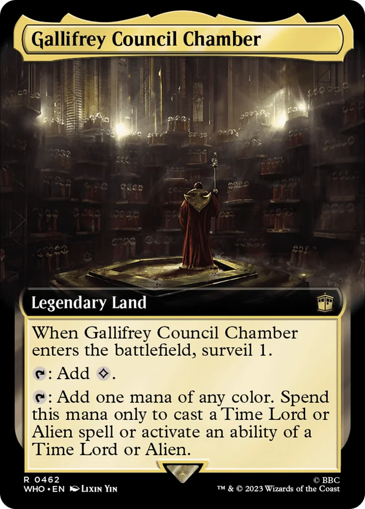 Gallifrey Council Chamber · Doctor Who