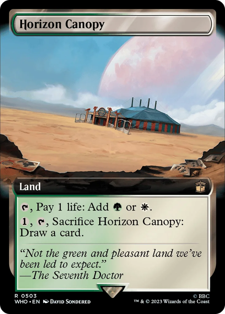 Horizon Canopy · Doctor Who