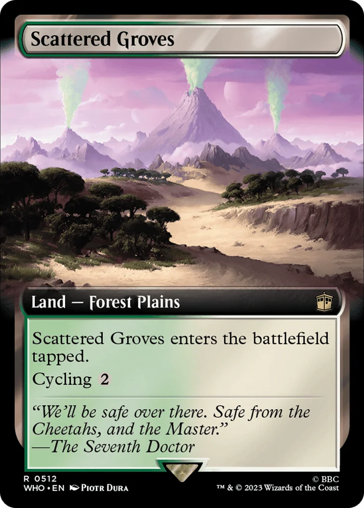 Scattered Groves · Doctor Who