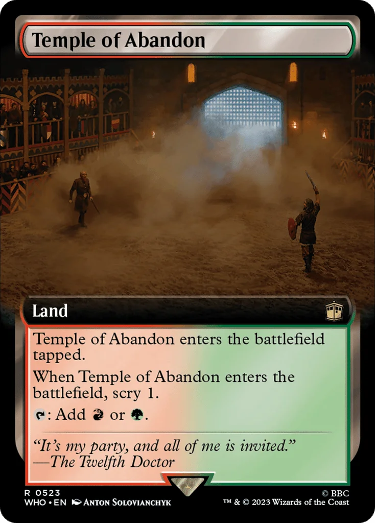 Temple of Abandon · Doctor Who