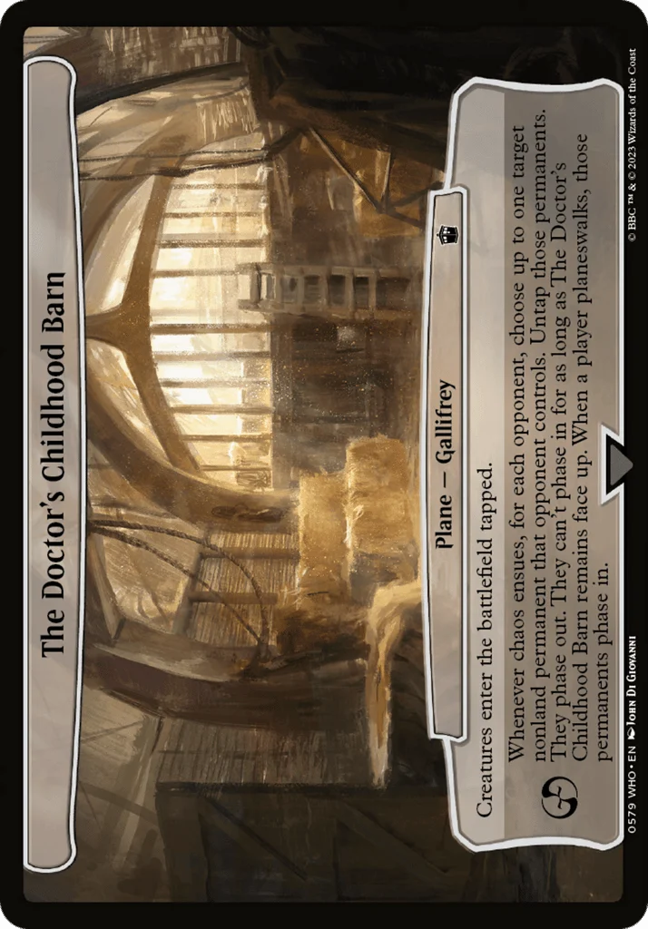 The Doctor's Childhood Barn · Doctor Who