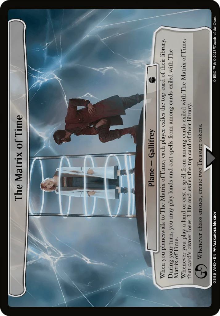 The Matrix of Time · Doctor Who