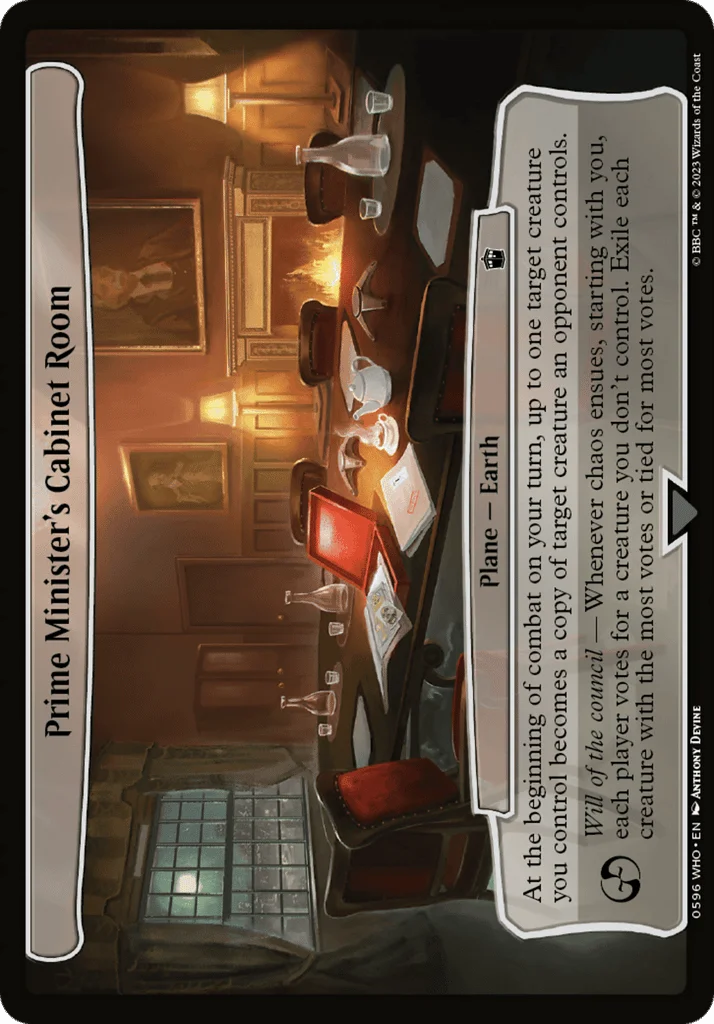 Prime Minister's Cabinet Room · Doctor Who