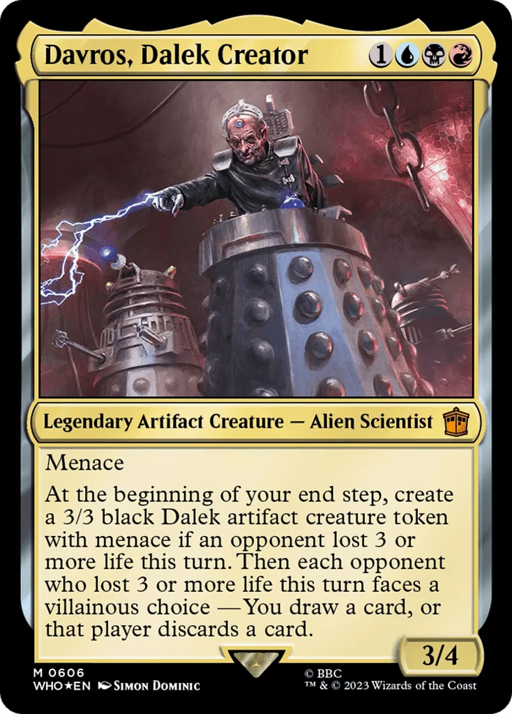 Davros, Dalek Creator · Doctor Who