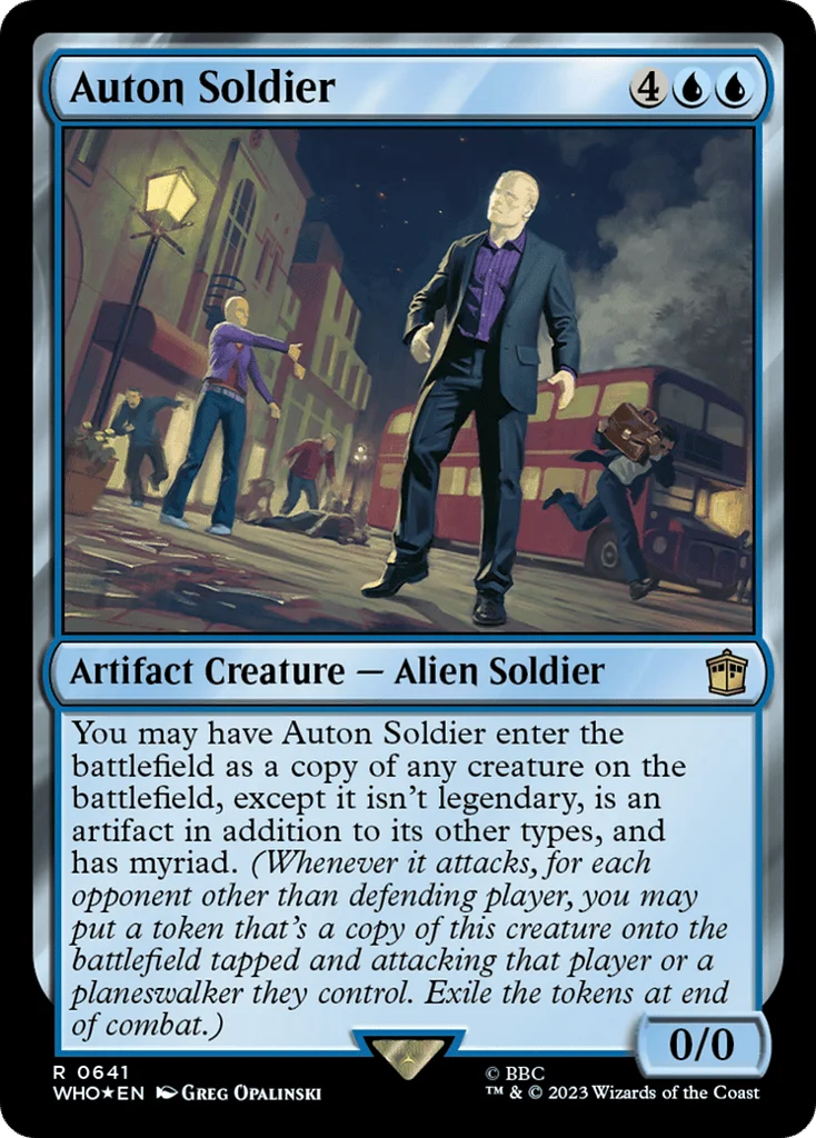 Auton Soldier · Doctor Who