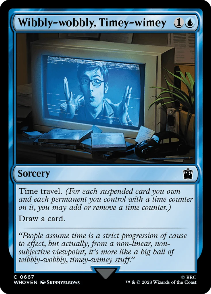 Wibbly-wobbly, Timey-wimey · Doctor Who