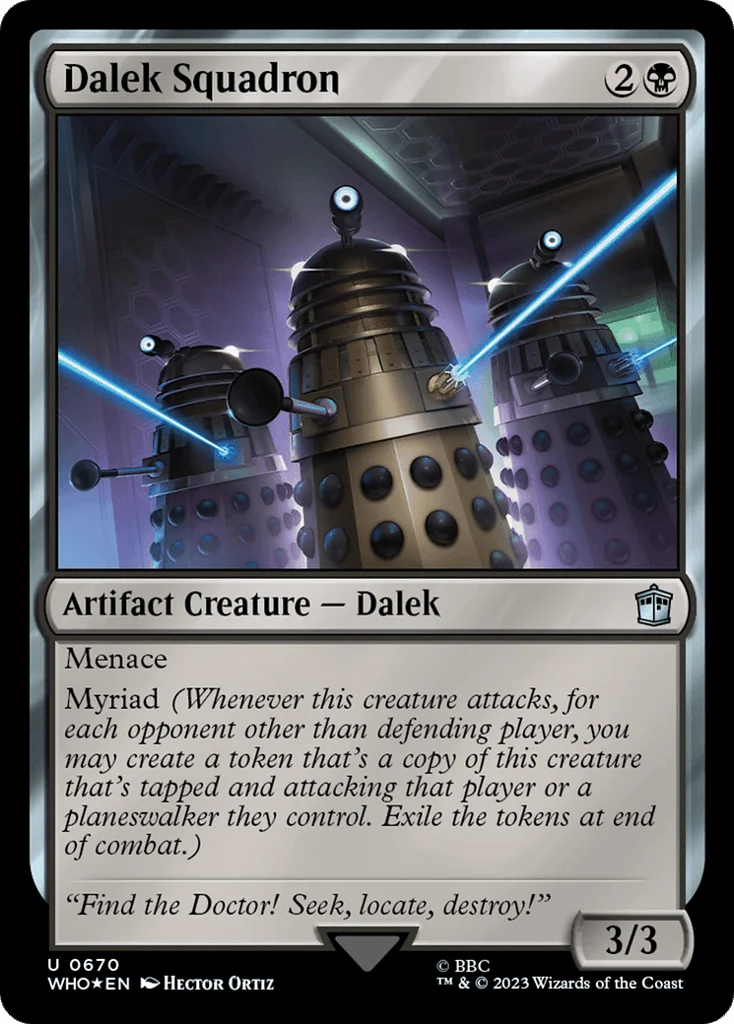 Dalek Squadron · Doctor Who