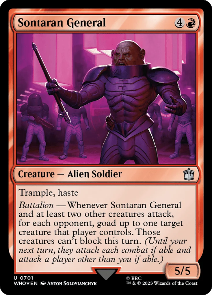Sontaran General · Doctor Who