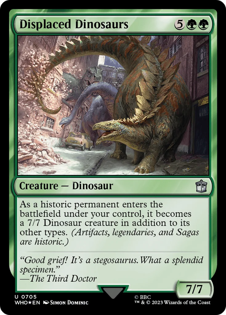 Displaced Dinosaurs · Doctor Who