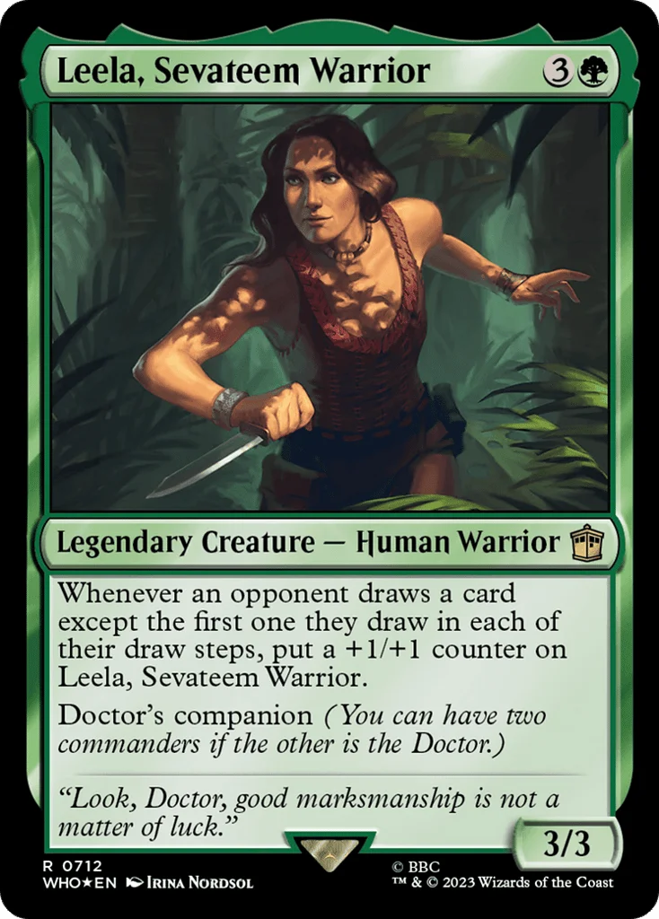 Leela, Sevateem Warrior · Doctor Who