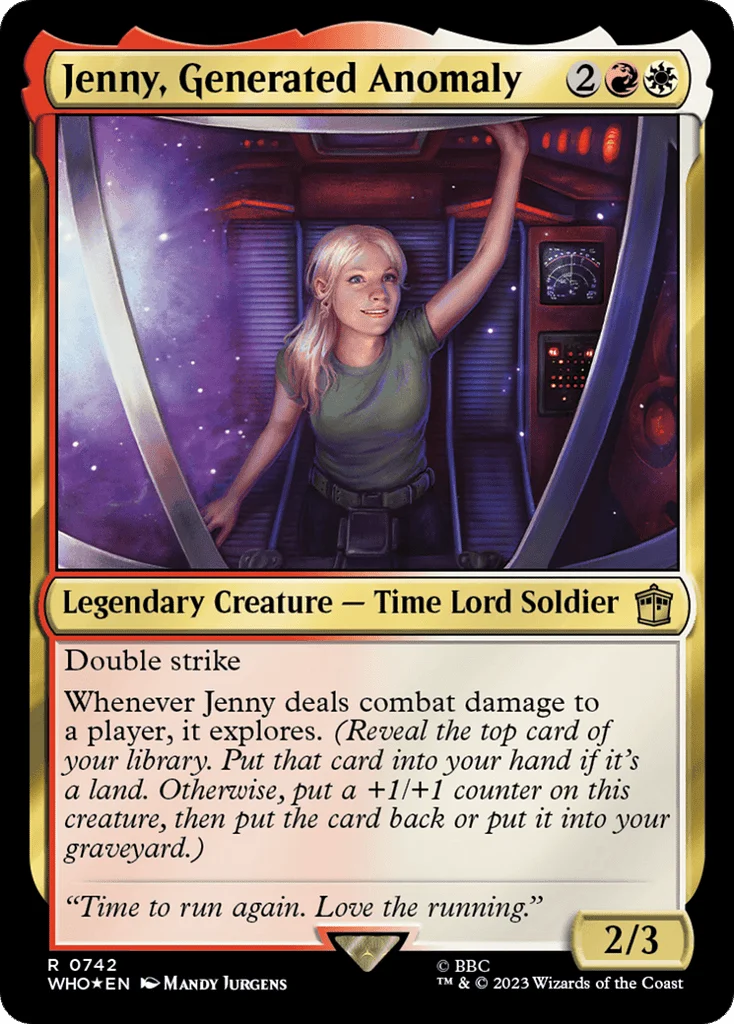 Jenny, Generated Anomaly · Doctor Who