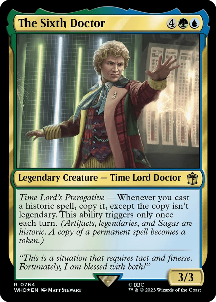 The Sixth Doctor · Doctor Who