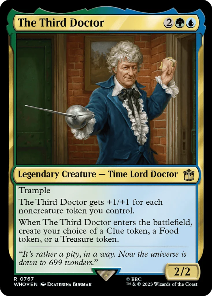 The Third Doctor · Doctor Who