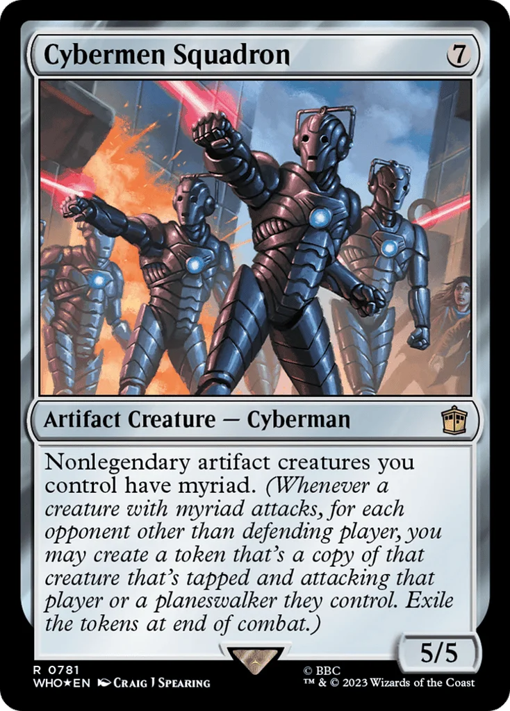 Cybermen Squadron · Doctor Who