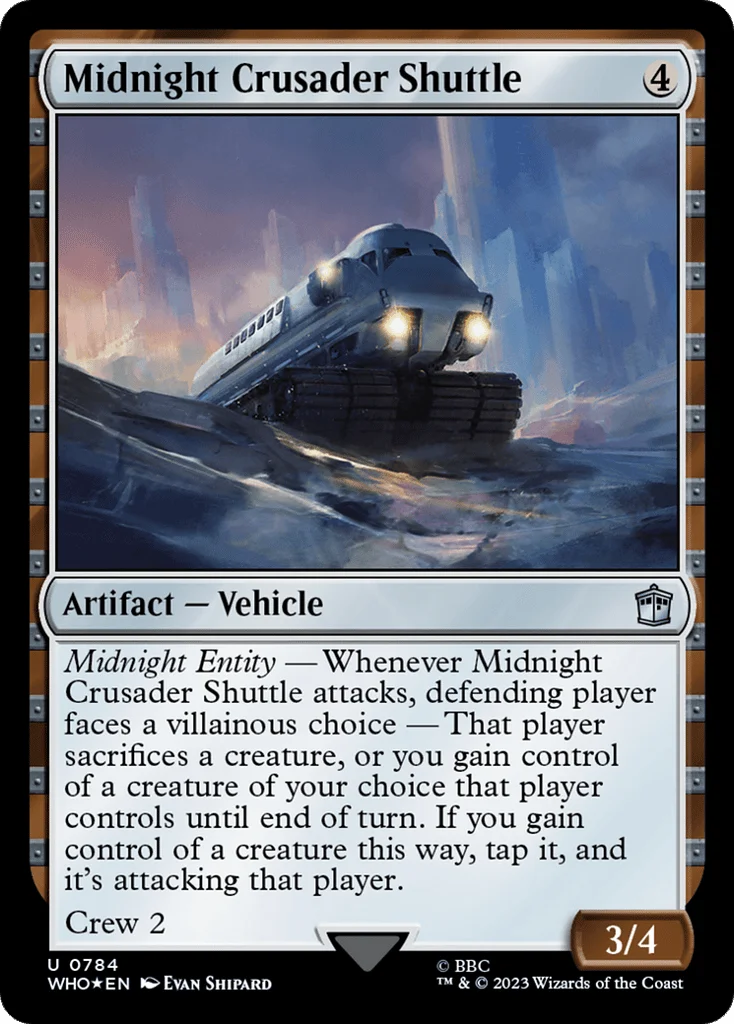 Midnight Crusader Shuttle · Doctor Who