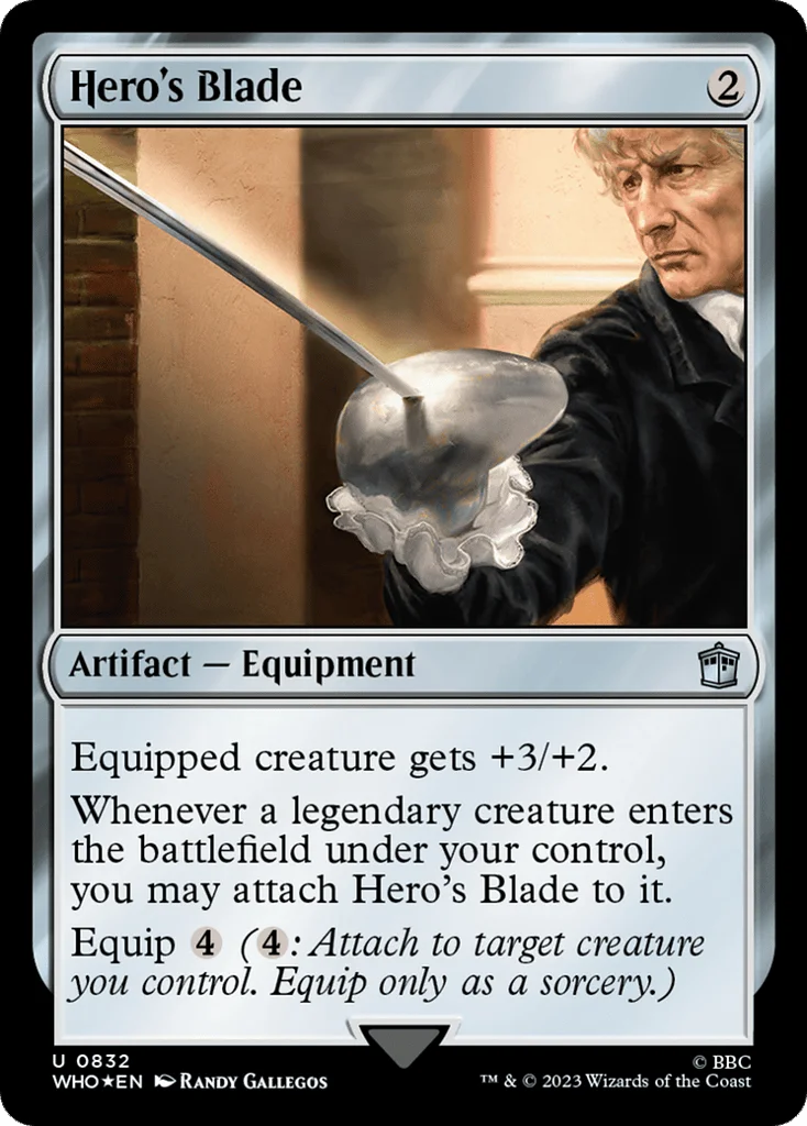 Hero's Blade · Doctor Who