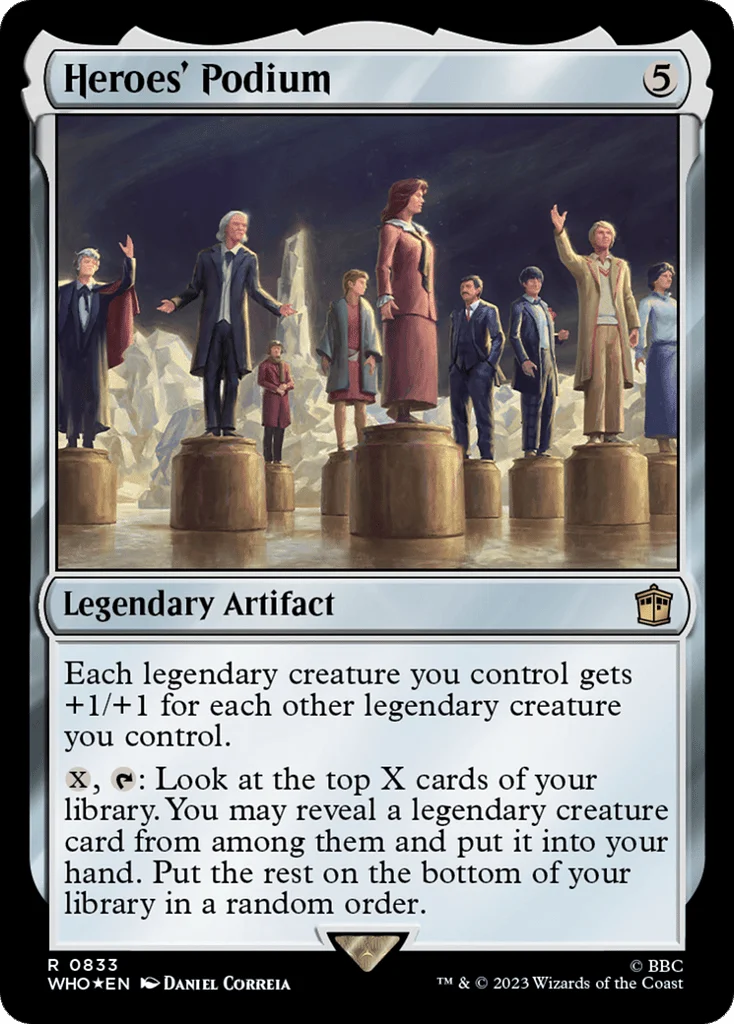 Heroes' Podium · Doctor Who