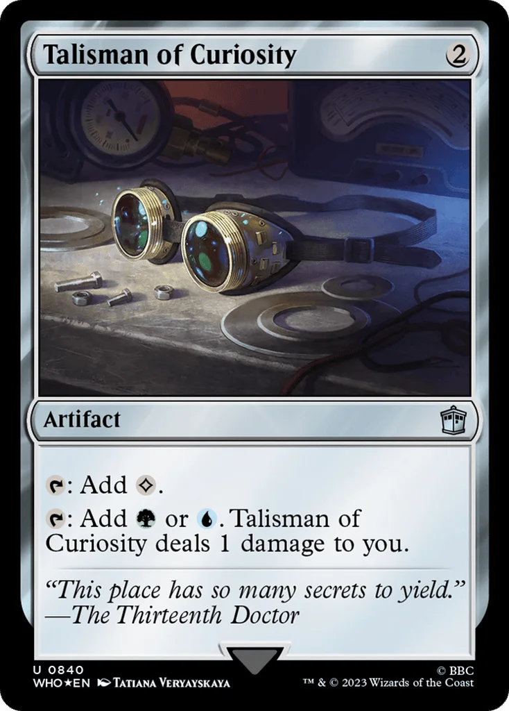 Talisman of Curiosity · Doctor Who