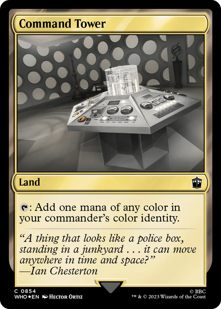 Command Tower · Doctor Who