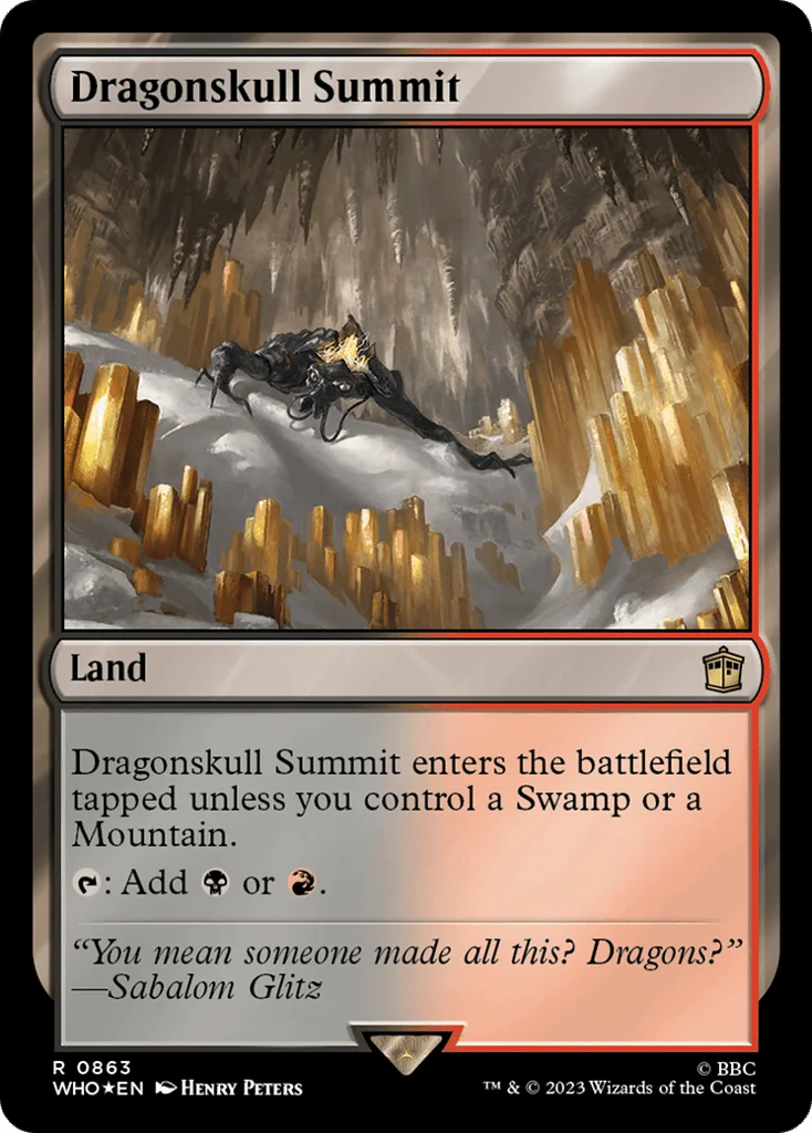 Dragonskull Summit · Doctor Who
