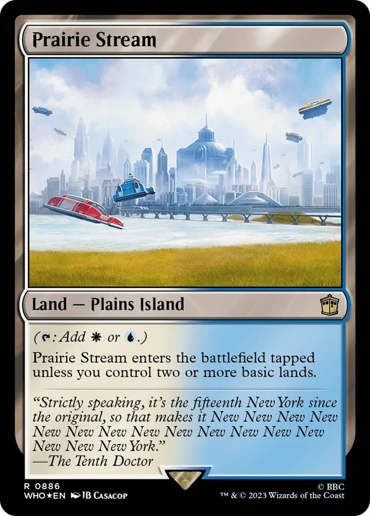 Prairie Stream · Doctor Who