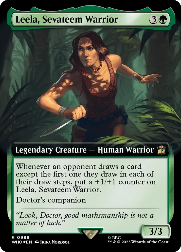 Leela, Sevateem Warrior · Doctor Who