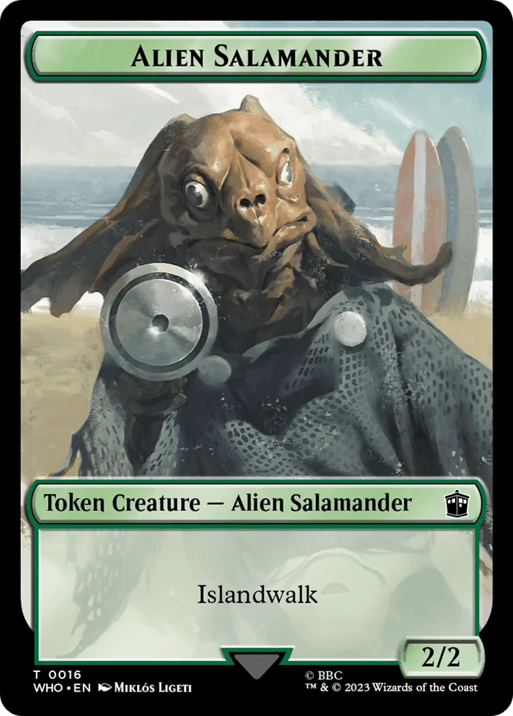 Alien Salamander · Doctor Who