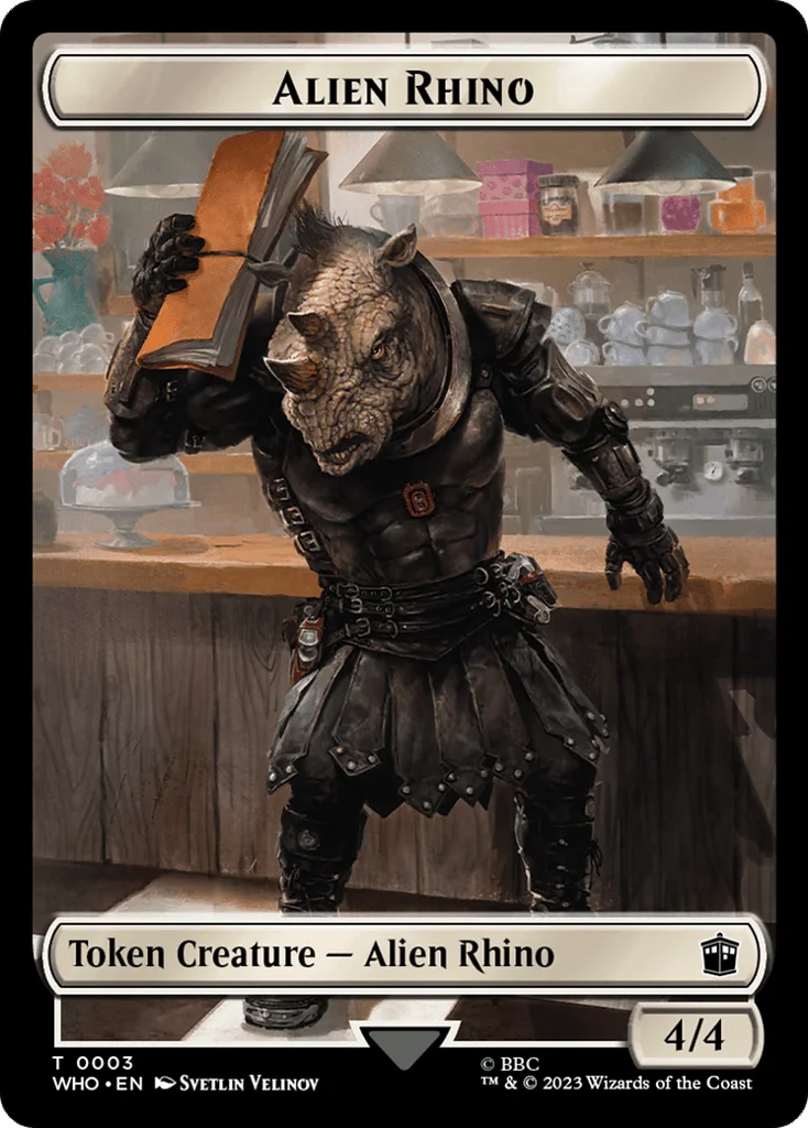 Alien Rhino · Doctor Who
