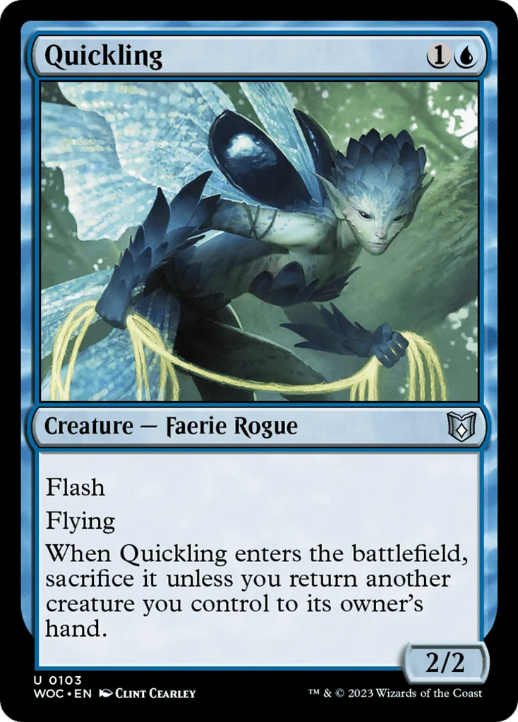 Quickling · Wilds of Eldraine Commander