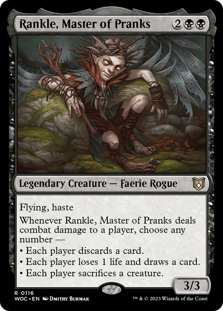 Rankle, Master of Pranks · Wilds of Eldraine Commander