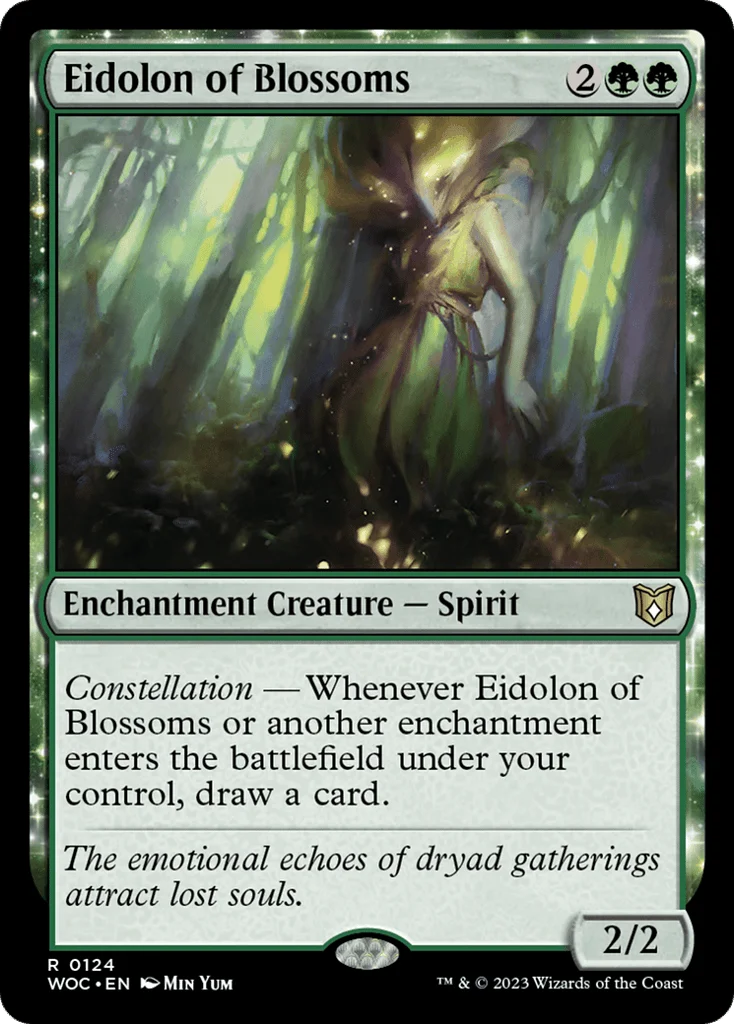 Eidolon of Blossoms · Wilds of Eldraine Commander