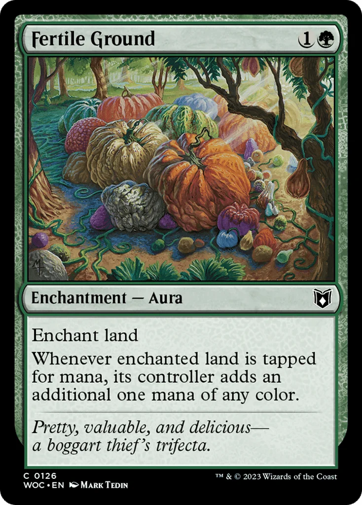 Fertile Ground · Wilds of Eldraine Commander
