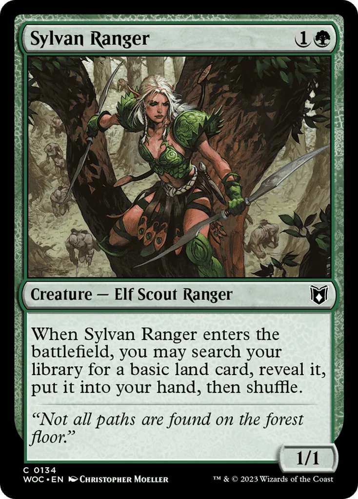 Sylvan Ranger · Wilds of Eldraine Commander