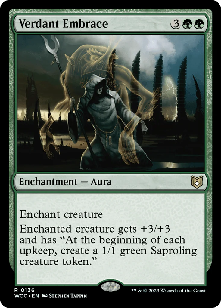 Verdant Embrace · Wilds of Eldraine Commander